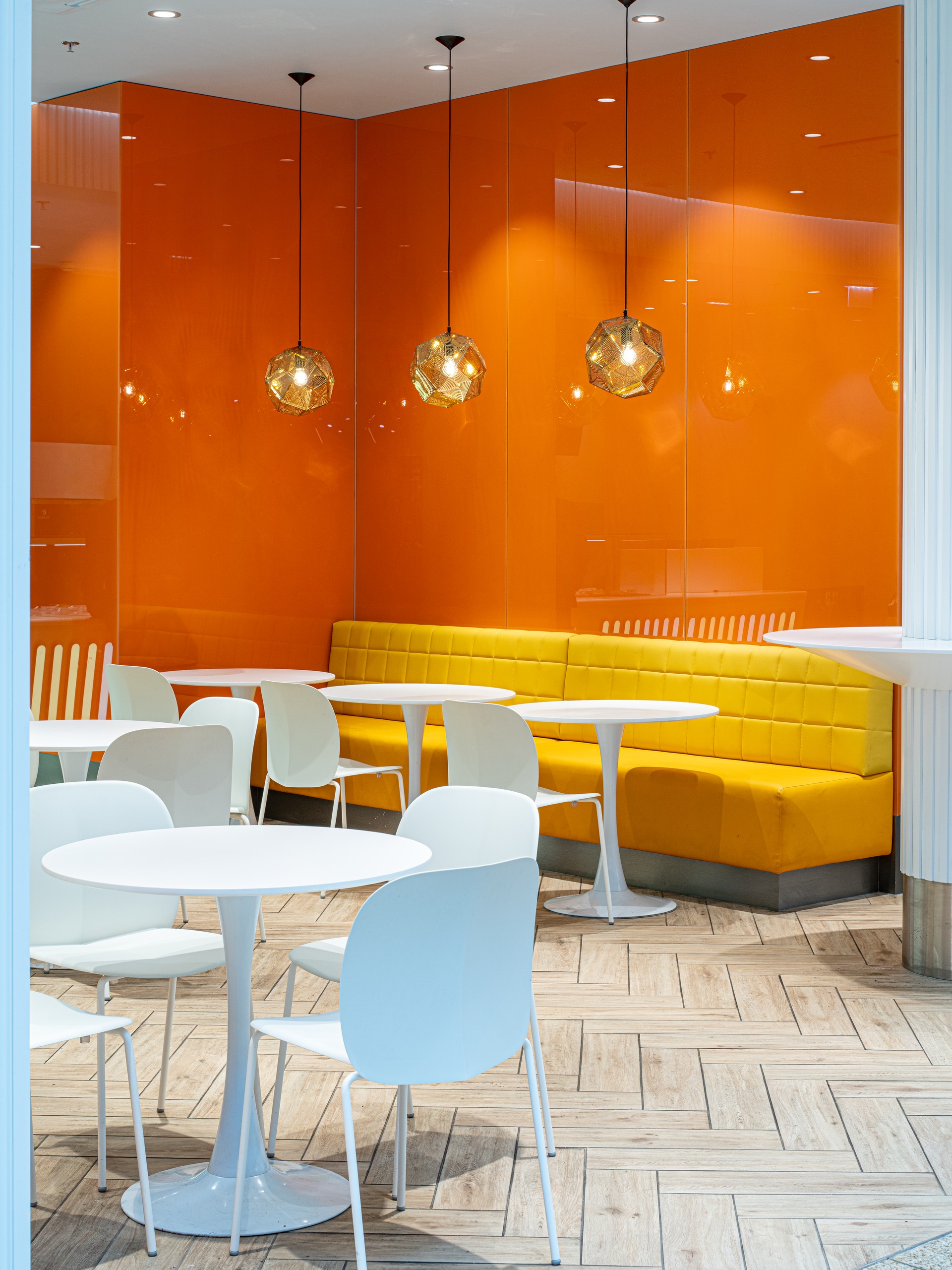 Pinkberry Sitzbereich